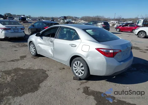 2016 Toyota Corolla Le from USA, damaged, VIN 2T1BURHE9GC648194